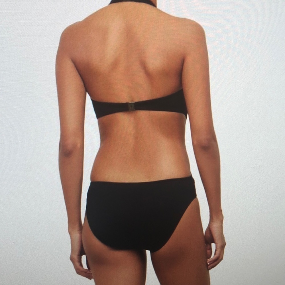 NWT Kenneth Cole High neck swimsuit Large $ 123 - Picture 2 of 3